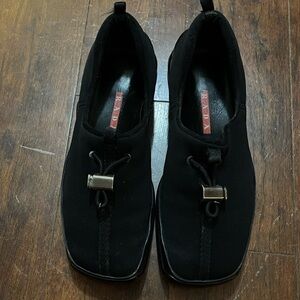 Preloved  FW 99 Prada Sport Neoprene Slip-On Trainers